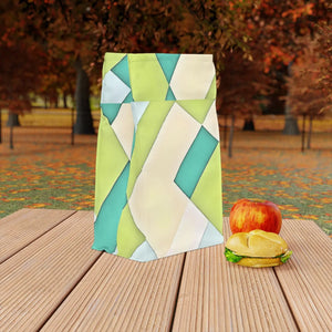 Yellow Checkered Lunch Bag - Polyester Style - Dipaliz - Bags