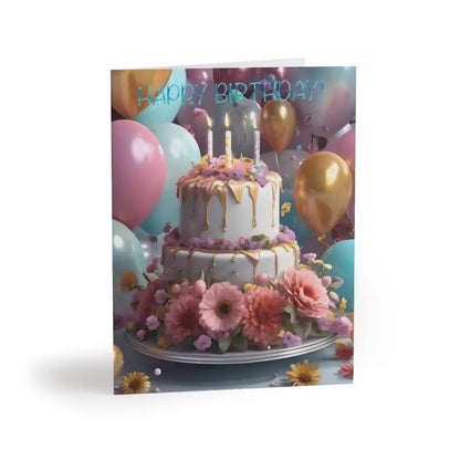 Ultimate Birthday Bliss: Dipaliz Greeting Cards with Envelopes - 16 Pcs / Matte / 4.25” x 5.5” Paper Products