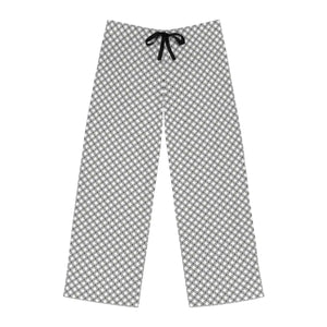 Grey Black and White Checkered Men’s Pajama Pants (aop) - Pajamas