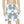 Cyan Blue Abstract Gym Shorts - Performance Polyester - Dipaliz