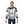 Cozy Zip Hoodie - White Abstract Triangular Pattern - Dipaliz - Hoodies