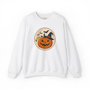 Dipaliz Halloween Pumpkin Crewneck Sweatshirt Fall - Sweatshirts