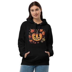 Premium Eco Hoodie - Spooky Halloween Ghost - Dipaliz - Hoodies