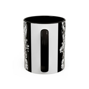 Colorful Halloween Skull Mug Monochrome Ceramic - Dipaliz - Mugs