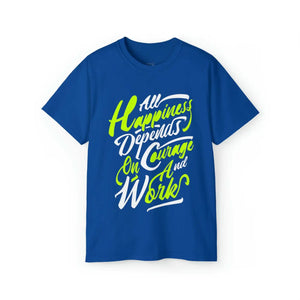 Premium Unisex Ultra Cotton Tee - Bold Comfort - Dipaliz - T-shirts