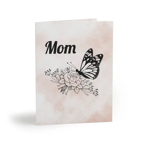 Happy Mother’s Day Greeting Cards - Unique Durable Design - Dipaliz - 24 Pcs / Matte / 4.25” x 5.5” - & Note