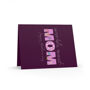 Modern Greeting Cards - Mother’s Day White Envelopes - Dipaliz - & Note