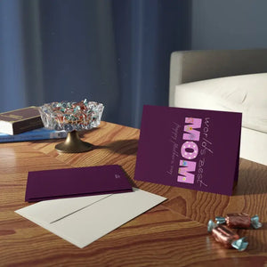 Mother’s Day Greeting Cards with Matching White Envelopes - Dipaliz - & Note