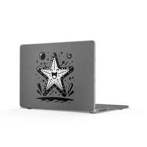 Dipaliz Happy Starfish Macbook Case Matte Coastal Cover - Laptop Hard Cases