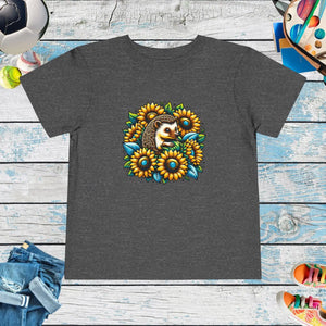 Soft Hedgehog Sunflower Toddler t Shirt Classic Fit Dipaliz - Baby & Clothing