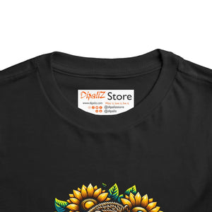 Soft Hedgehog Sunflower Toddler t Shirt Classic Fit Dipaliz - Baby & Clothing