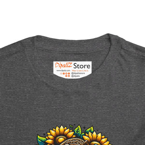 Soft Hedgehog Sunflower Toddler t Shirt Classic Fit Dipaliz - Baby & Clothing