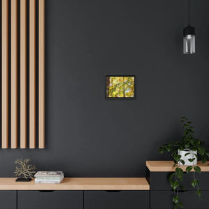 Bold Honeysuckle Berries Matte Canvas - Black Frame - Dipaliz - Posters Prints & Visual Artwork