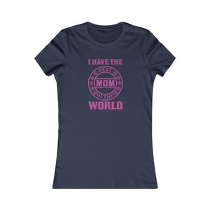 Best Mom Favorite Tee - Comfort Style Tribute - Dipaliz - s / Navy - T-shirts