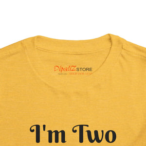 Soft Cotton Toddler Short Sleeve Tee - Cuteness Overload - Dipaliz - Baby & Clothing
