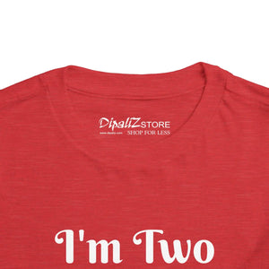 Soft Cotton Toddler Short Sleeve Tee - Cuteness Overload - Dipaliz - Baby & Clothing