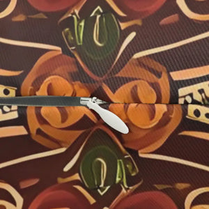 Spun Polyester Lumbar Pillow - Vibrant Indian Pattern - Dipaliz - 20’’ × 14’’ - Pillows