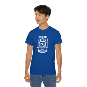 Space Rocket Ultra Cotton Tee - Explore the Universe - Dipaliz - Decor
