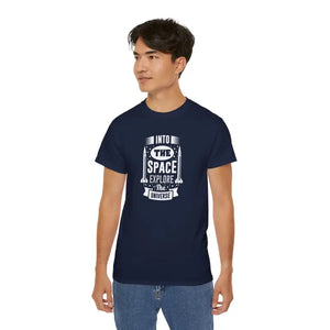 Ultra Cotton Tee Into the Space Universe Explorer Style - Dipaliz - Decor