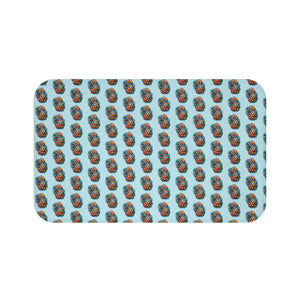 Intricate Flowers Bath Mat – Microfiber - Dipaliz - Mats & Rugs