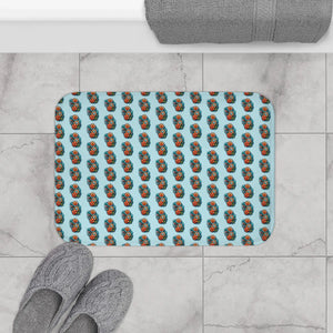 Intricate Flowers Bath Mat – Microfiber - Dipaliz - Mats & Rugs