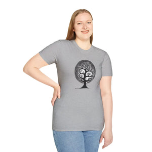 Intricate Tree Softstyle t Shirt - Cotton Design - Dipaliz - T-shirts