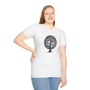 Intricate Tree Softstyle t Shirt - Cotton Design - Dipaliz - T-shirts