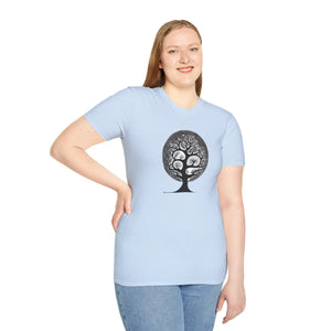 Intricate Tree Softstyle t Shirt - Cotton Design - Dipaliz - T-shirts