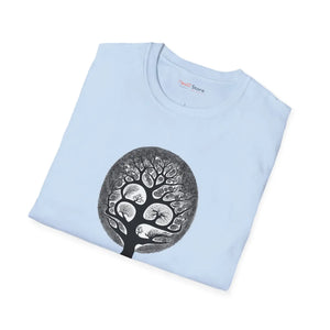 Intricate Tree Softstyle t Shirt - Cotton Design - Dipaliz - T-shirts