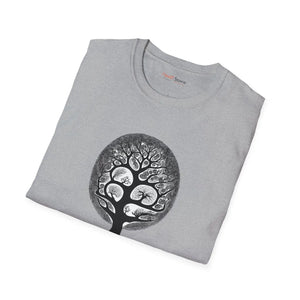Intricate Tree Softstyle t Shirt - Cotton Design - Dipaliz - T-shirts