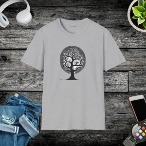 Intricate Tree Softstyle t Shirt - Cotton Design - Dipaliz - T-shirts