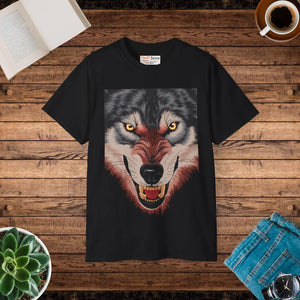 Fierce Wolf Ultra Cotton Tee - Unisex - Dipaliz - T-shirts