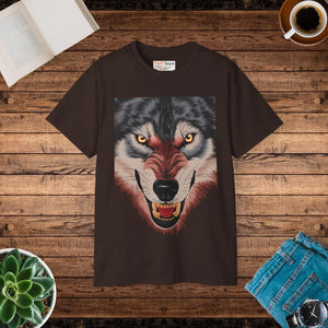 Fierce Wolf Ultra Cotton Tee - Unisex - Dipaliz - T-shirts
