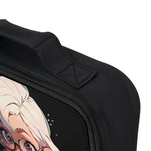 Kid Reading Bento Box Lunch Bag with Utensils - Dipaliz - one Size / Black - Accessories