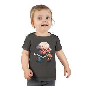 Little Reader Toddler Tee - Soft Cotton Book Design - Dipaliz - Baby & Clothing