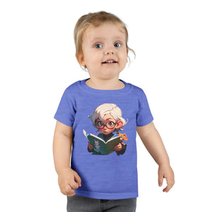 Little Reader Toddler Tee - Soft Cotton Book Design - Dipaliz - Baby & Clothing