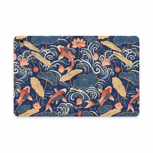 Dipaliz Koi Pond Tablet Folio Case Vegan Leather Ipad Cover - Computer Accessories