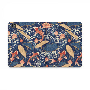 Dipaliz Koi Pond Tablet Folio Case Vegan Leather Ipad Cover - Computer Accessories