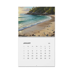 Landscape Views Calendar 2026 Wall Art Vibrant Photos - Dipaliz - 14’’ x 11.5’’ / Glossy - Calendars