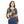 Autumn Leaves Pattern Women’s Long Sleeve V-neck Shirt (aop) - T-shirts