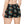 Floral Women’s Shorts - Large Flowers Polyester Spandex - Dipaliz