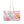 Oversized Polyester Weekender Bag - Large Flowers Pink Design - Dipaliz - 24’’ × 13’’ - Bags