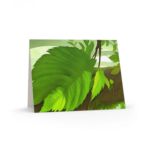Chic Foliage Greeting Card - Eco-friendly Gifts - Dipaliz - & Note Cards