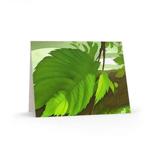 Foliage Greeting Card - Women’s Fashion Style - Dipaliz - & Note Cards