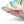 Cyan Floral Pattern – Spun Polyester Square - Dipaliz - Throw Pillows