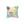 Cyan Floral Pattern – Spun Polyester Square - Dipaliz - Throw Pillows