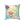 Cyan Floral Pattern – Spun Polyester Square - Dipaliz - Throw Pillows