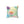 Cyan Floral Pattern – Spun Polyester Square - Dipaliz - Throw Pillows