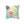 Cyan Floral Pattern – Spun Polyester Square - Dipaliz - Throw Pillows