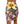 Floral Women’s Mini Skirt - Large Pastel Flowers Polyester - Dipaliz - Skirts - Xs